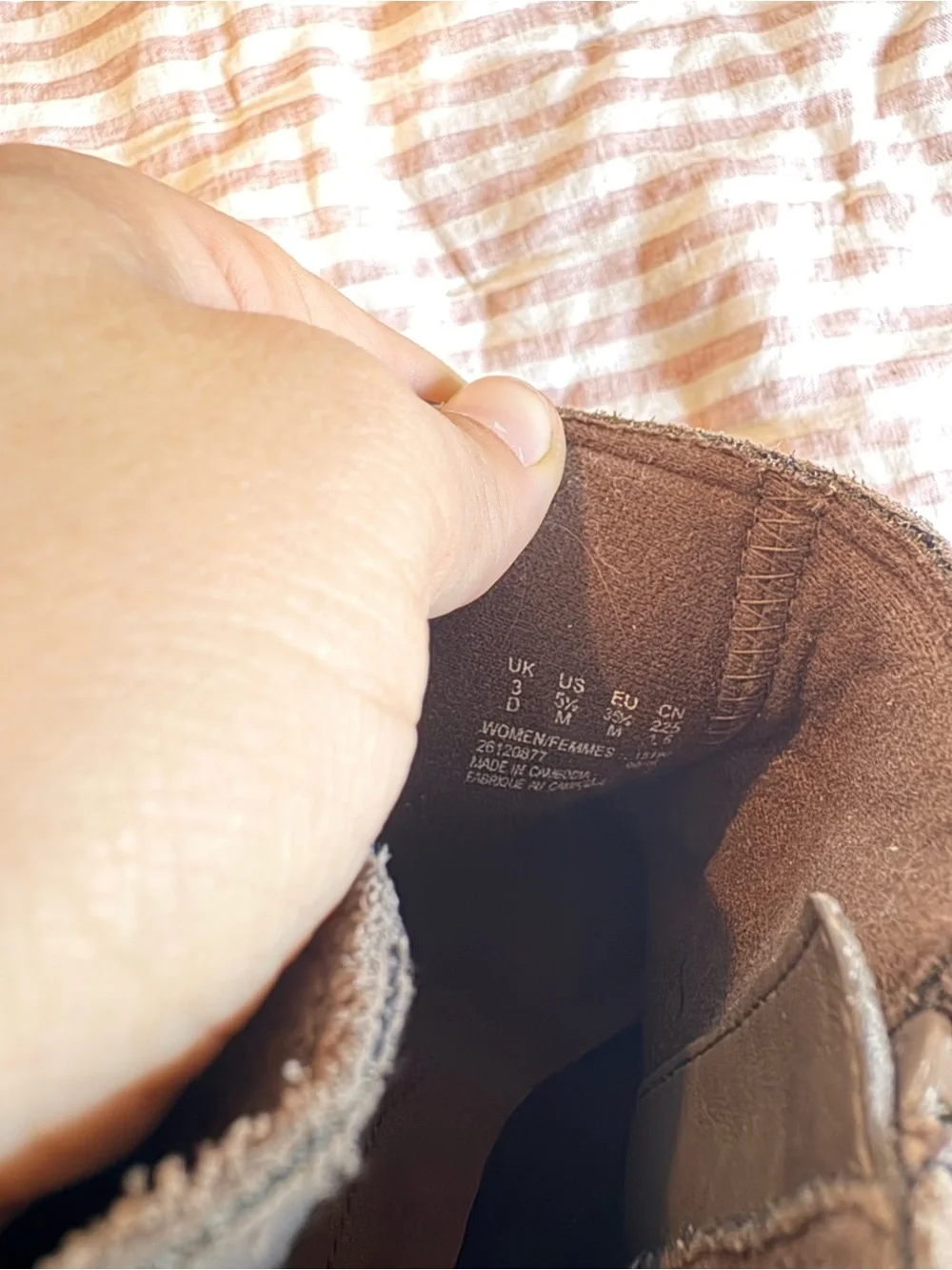 Clarks Dark Brown Suede Chelsea Booties